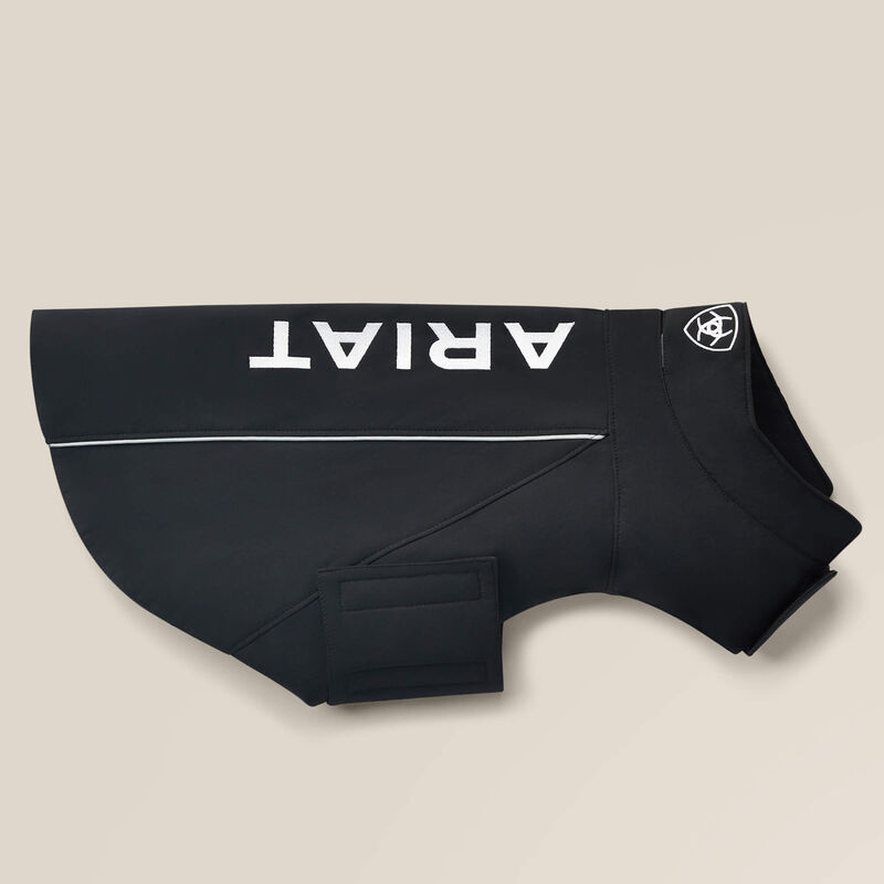 ARIAT DOG JACKET TEAM SOFTSHELL BLACK LG