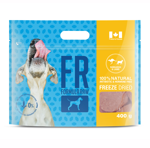 DMB - FORMULA RAW DOG FREEZE DRIED KANGAROO & LAMB 400G
