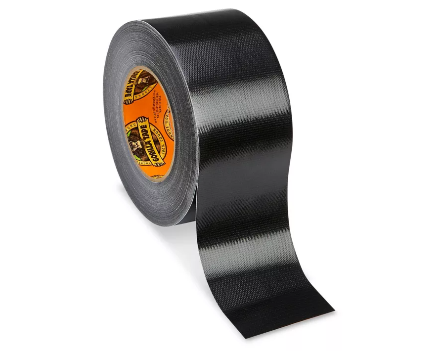 GORILLA DUCT TAPE BLACK 25YD X 3&quot;