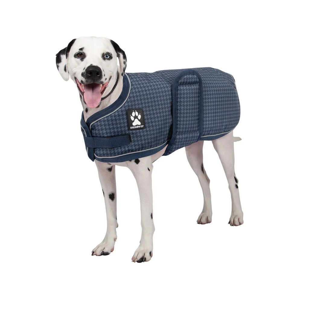 SHEDROW EXPEDITION DOG COAT CINDER HOUNDSTOOTH (XL)