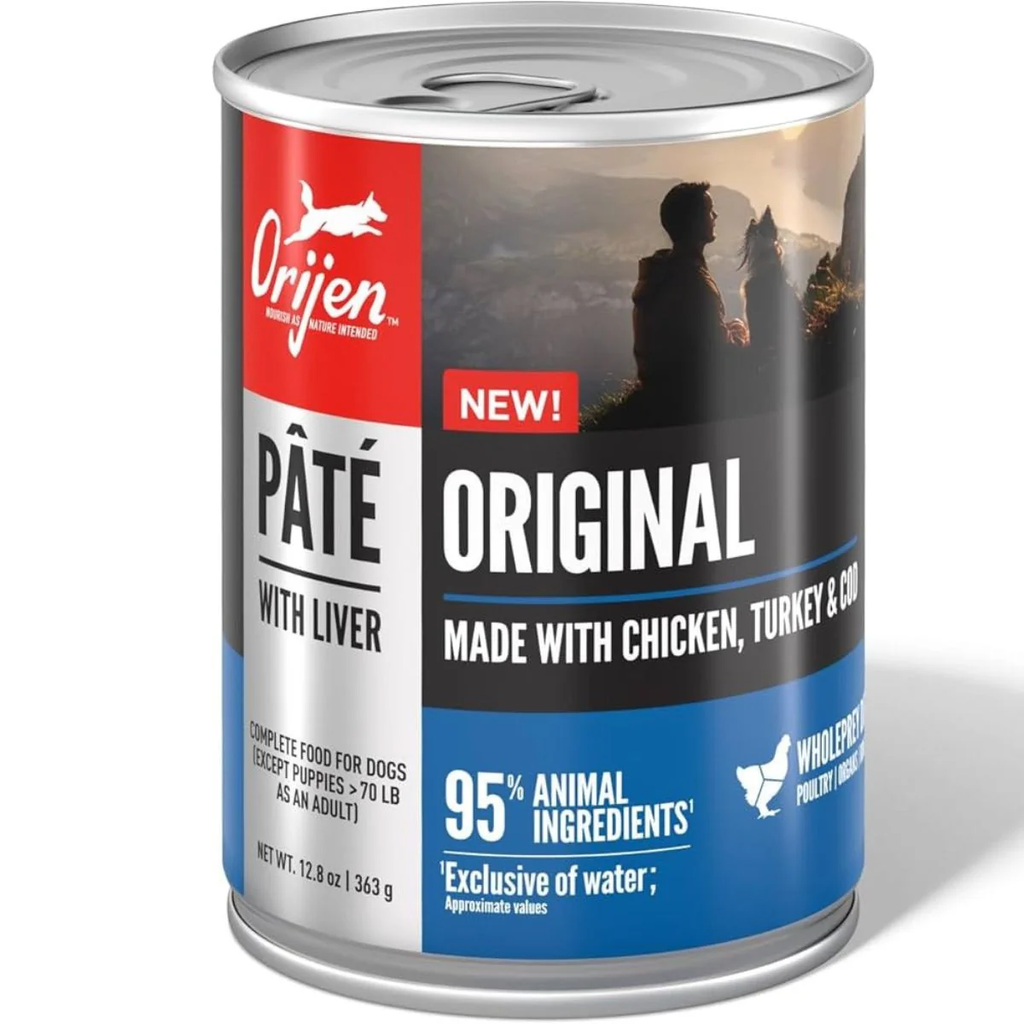 ORIJEN DOG ORIGINAL W/ LIVER PATE 363g (12.8OZ)