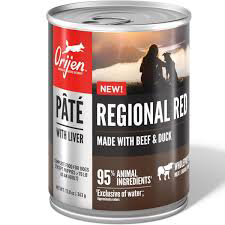 ORIJEN DOG REGIONAL RED W/ LIVER PATE 363g (12.8OZ)