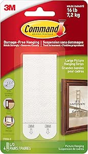 COMMAND 17206C PICTURE HANGING STRIP LARGE