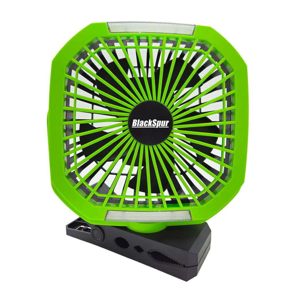 BLACKSPUR DUAL-FUNCTION WORK LIGHT & FAN