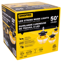 SHOPRO LED STRING WORK LIGHT 60W 50'