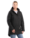 BERNE WOMENS ICECAP INSULATED PARKA BLACK (XL)
