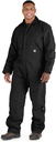 BERNE MENS HERITAGE DUCK INSULATED COVERALL BLACK (3XL)