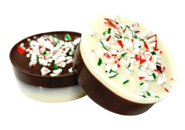 DARK & WHITE PEPPERMINT CHOCOLATE OREO COOKIE XMAS 2025