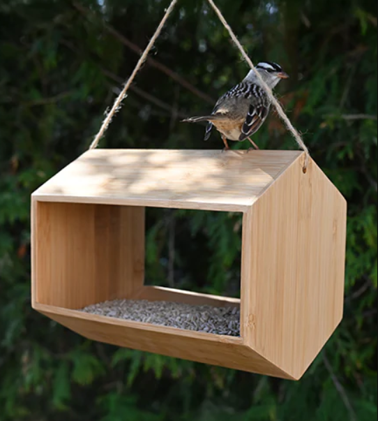 PINEBUSH MIXED SEED BAMBOO FLY IN FEEDER 10x7.5"