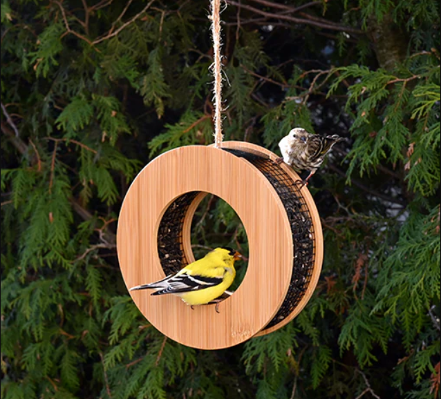 PINEBUSH MIXED SEED BAMBOO LOOP FEEDER 7"