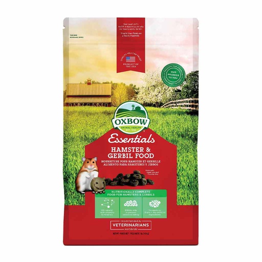 [10038990] DR - OXBOW ESSENTIALS HAMSTER & GERBIL 1LB