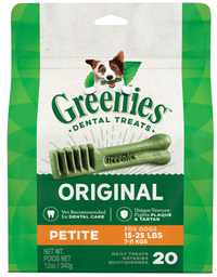 [10040012] GREENIES TREAT PAK PETITE 12OZ