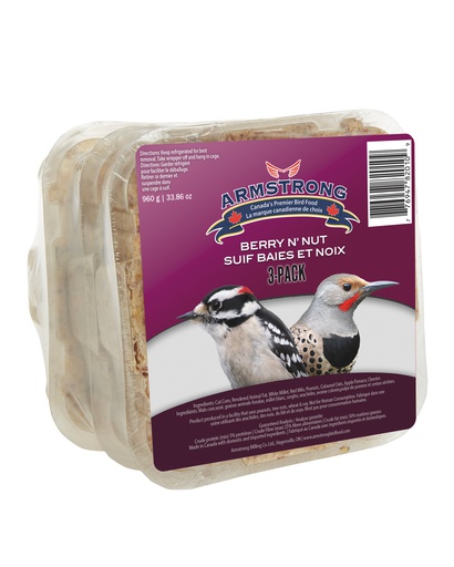 [10049322] ARMSTRONG SUET BERRY N' NUT (3PK)