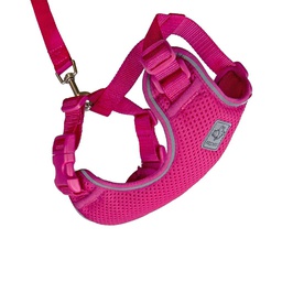 [10064514] RC PET ADVENTURE KITTY HARNESS MED RASPBERRY