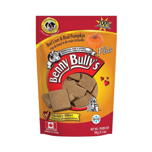 [10066030] BENNY BULLY'S LIVER PLUS PUMPKIN 58G