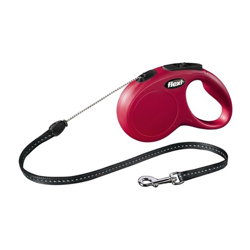[10069782] FLEXI CLASSIC CORD SMALL 8M RED 26ft