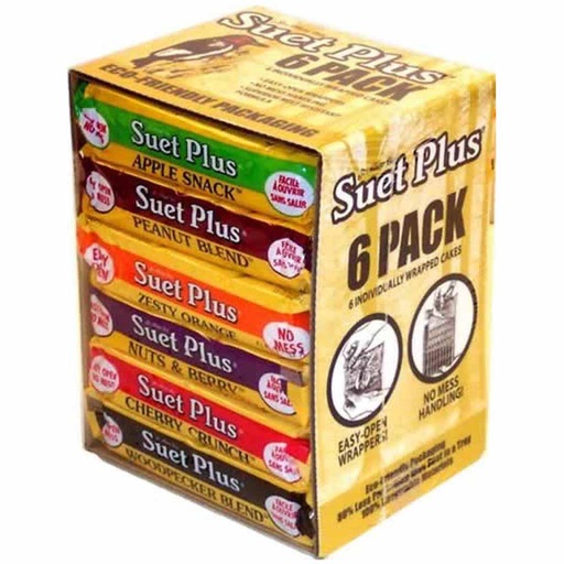 [10073974] WILDLIFE SCIENCE SUET PLUS VARIETY (6PK)