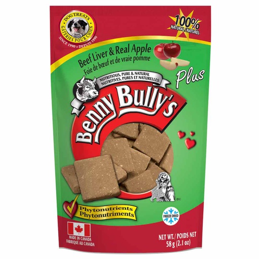 [10076842] BENNY BULLY'S LIVER PLUS APPLE 58G