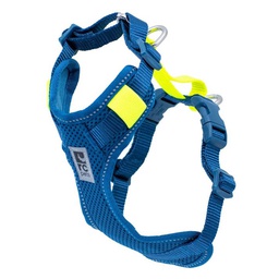 [10079704] RC PETS MOTO CONTROL HARNESS BLUE/TENNIS XL