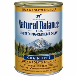 [10085302] DMB - NATURAL BALANCE DOG DUCK/POTATO 13OZ