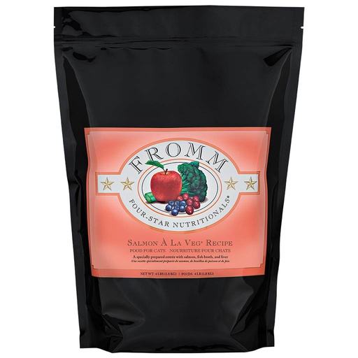 [10086282] FROMM CAT 4STAR SALMON A LA VEG 4LB (1.8KG)