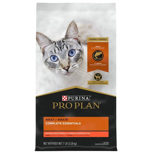 [10086614] PRO PLAN CAT ESSENTIALS ADULT SALMON & RICE 3.18KG