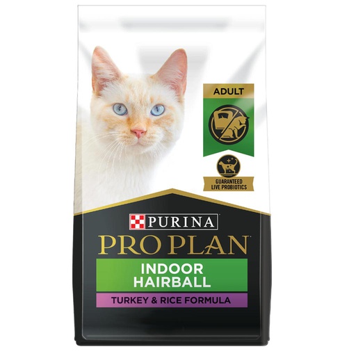 [10086620] PRO PLAN CAT HAIRBALL INDOOR TURKEY & RICE 3.18KG