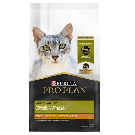 [10086622] PRO PLAN CAT WEIGHT MANAGEMENT CHICKEN & RICE 3.18KG