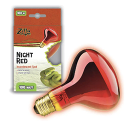 [10086822] ZILLA INCANDESCENT SPOT BULBS NIGHT RED 100 W