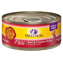 [10088312] WELLNESS CAT COMPLETE HEALTH BEEF &amp; CHICKEN PATE 5.5OZ