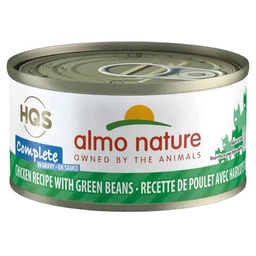 [10088508] SO - ALMO NATURE COMPLETE CHICKEN W/GREEN BEAN IN GRAVY 70GM