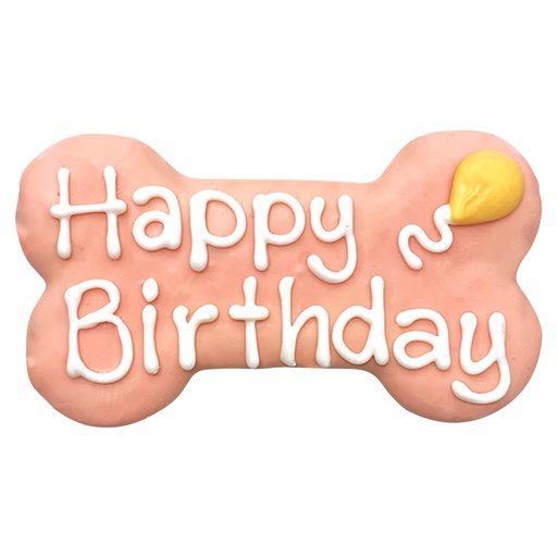 [10088812] DR - BOSCO AND ROXY'S HAPPY BIRTHDAY BONE PINK 6" (CORE)