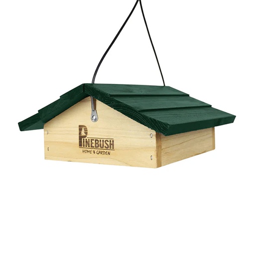 [10089426] PINEBUSH MIXED SEED BACKYARD WOOD BIN FEEDER