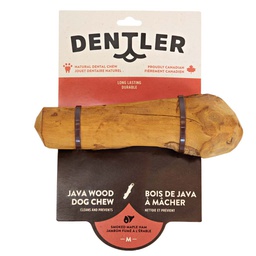 [10089740] DENTLER JAVA WOOD SMOKED HAM MAPLE DOG CHEW MED