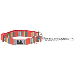 [10089938] RC PETS TRAINING COLLAR MULTI STRIPES M