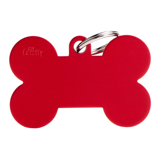 [10090018] MY FAMILY BASIC ALUMINUM BONE RED XL