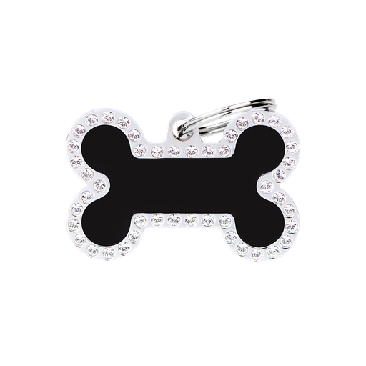 [10090096] MY FAMILY GLAM BONE BLACK L