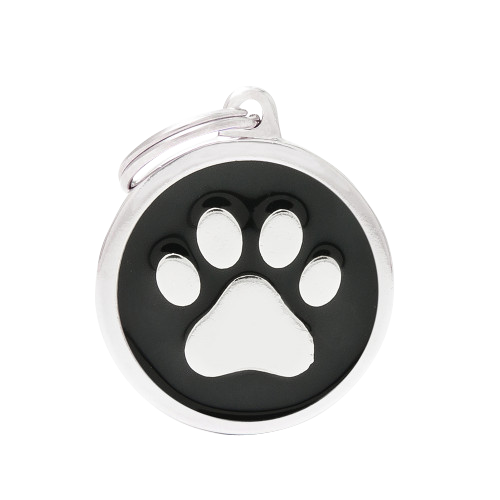 [10090124] MY FAMILY CLASSIC CIRCLE PAW BLACK