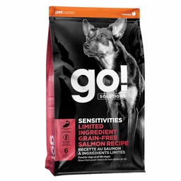 [10090948] GO DOG SENSITIVITIES LID GRAIN FREE SALMON 12LB