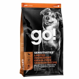 [10090958] GO DOG SENSITIVITIES LID GRAIN FREE VENISON 3.5LB