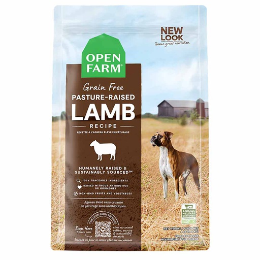 [10091146] OPEN FARM DOG PASTURE RAISED LAMB 11LB