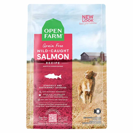 [10091150] OPEN FARM DOG WILD CAUGHT SALMON 11LB