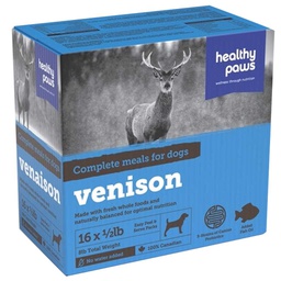 [10091356] DR - HEALTHY PAWS DOG COMPLETE DOG DINNER VENISON 12 x 1/2LB