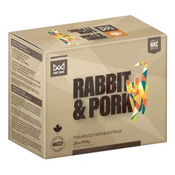 [10091502] BCR FARE GAME RABBIT &amp; PORK 4X0.5LB