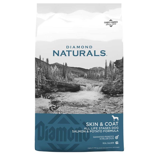 [10091514] DIAMOND NATURALS DOG SKIN & COAT ALL LIFE STAGES 30LB