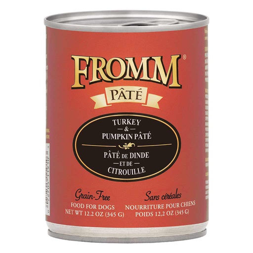 [10091520] FROMM DOG TURKEY & PUMPKIN PATE 12.2OZ