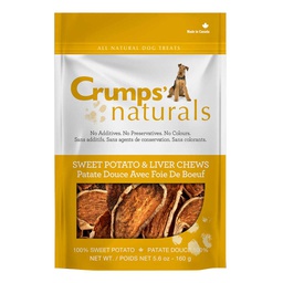 [10091546] DV - CRUMPS SWEET POTATO &amp; LIVER CHEWS 160G