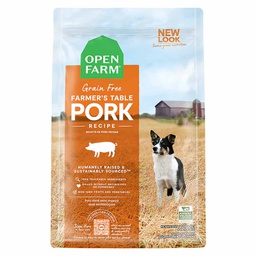 [10091872] OPEN FARM DOG FARMER'S TABLE PORK RECIPE 11LB