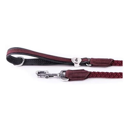 [10092978] MY FAMILY LONDON ROPE LEASH FAUX LEATHER PR & BLK S