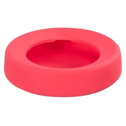 [10093278] DMB - MESSY MUTTS SILICONE NON-SPILL BOWL RED